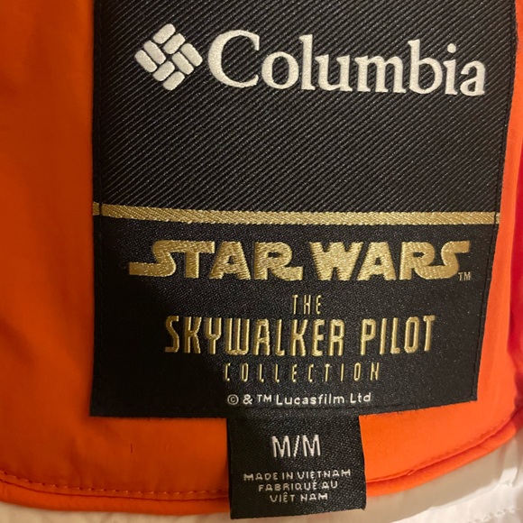 Columbia Star Wars Luke Skywalker Pilot Jacket Medium - Picture 2 of 3